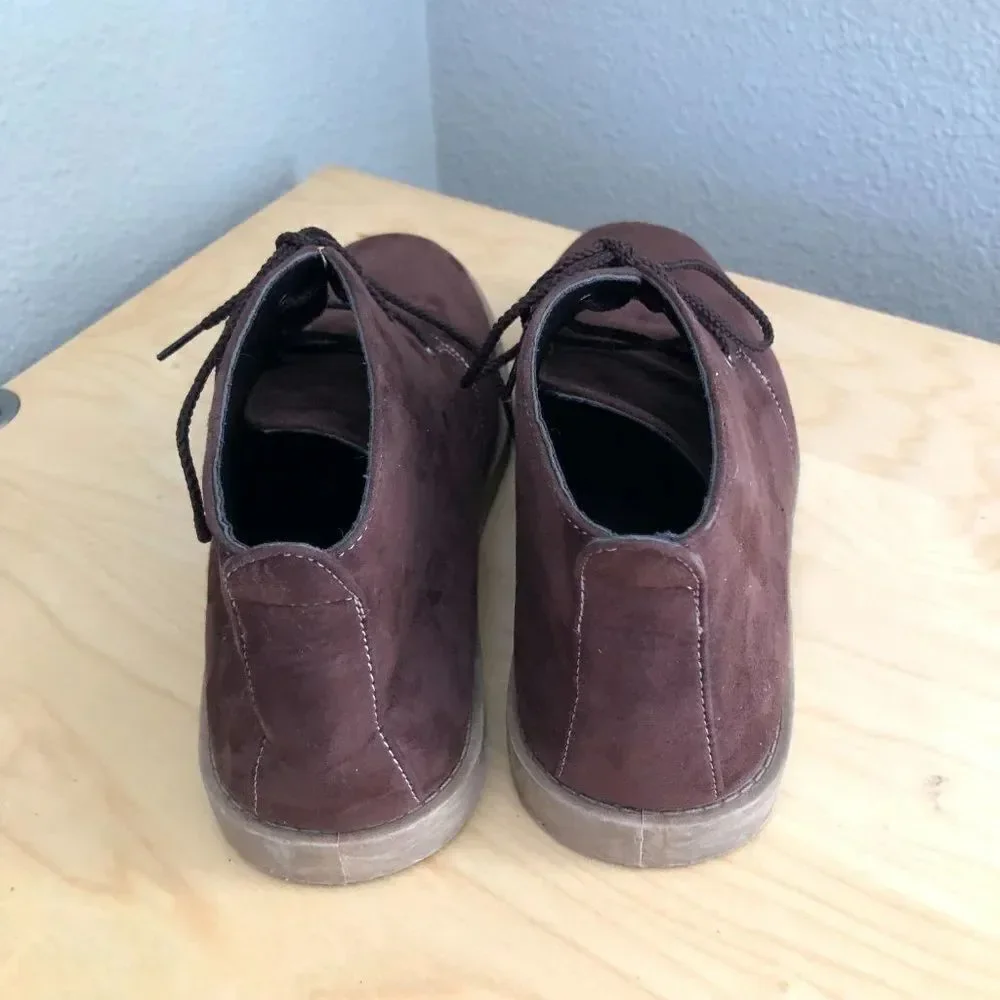 JOSEPH ALLEN Desert Chukka Boots Boy's size 4 Brown Tan Comfort